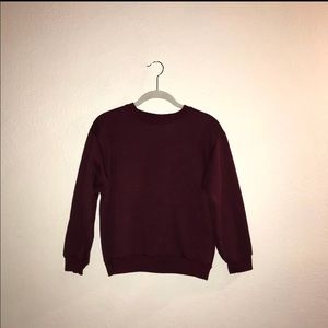 Maroon Sweatshirt
